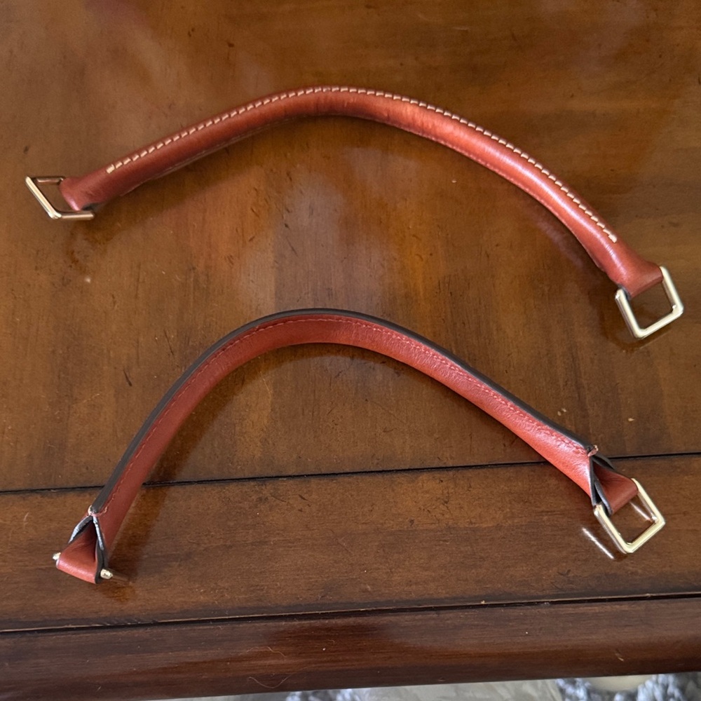 Dooney & Bourke Brown Leather Bag Handles